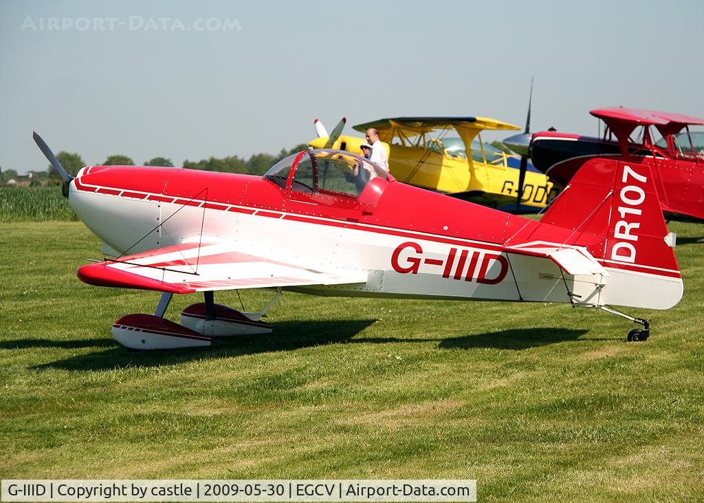G-IIID, 2005 Rihn DR-107 One Design C/N PFA 264-12766, Seen here @ Sleap