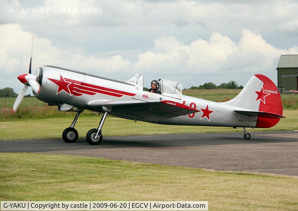 G-YAKU, 1982 Yakovlev Yak-50 C/N 822305, seen here @ Sleap