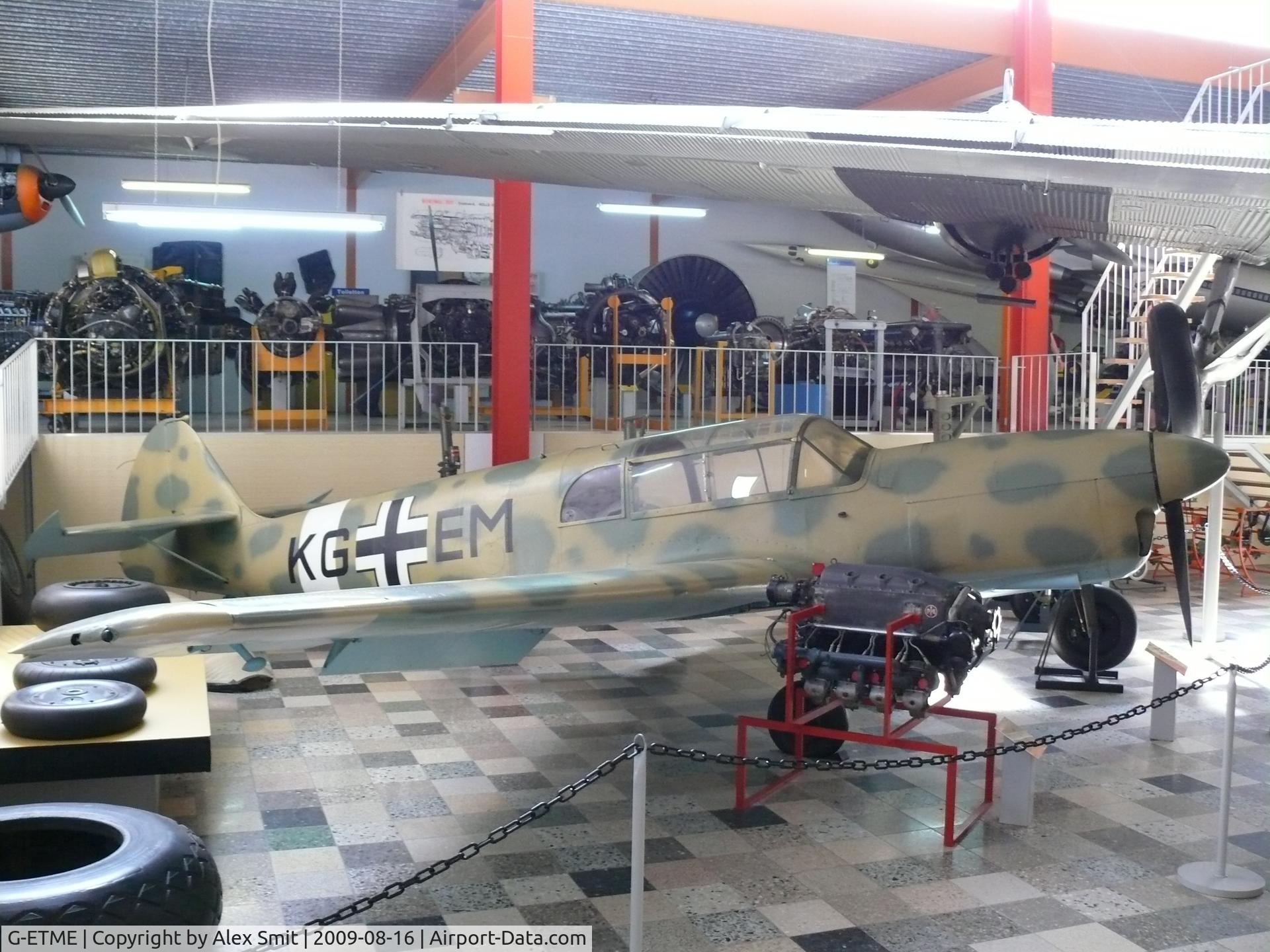 G-ETME, 1951 Nord 1002 Pingouin II C/N 274, Messerscmitt BF108 Taifun KG+EM German Air Force in the Hermerskeil Museum Flugausstellung Junior