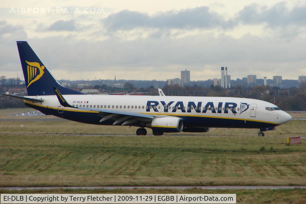 EI-DLB, 2005 Boeing 737-8AS C/N 33584, Ryanair B737 at Birmingham