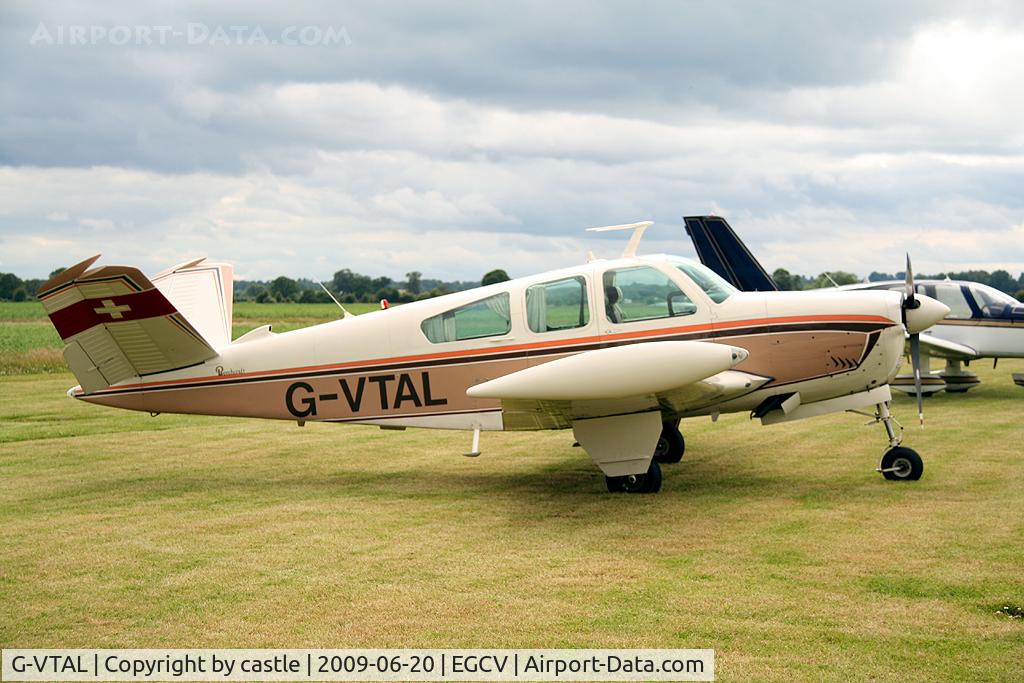 G-VTAL, 1965 Beech V35 Bonanza C/N D-7978, seen here @ Sleap