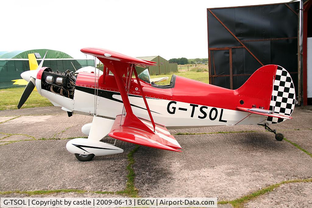 G-TSOL, 1991 EAA Acro Sport I C/N PFA 072-11391, seen here @ Sleap
