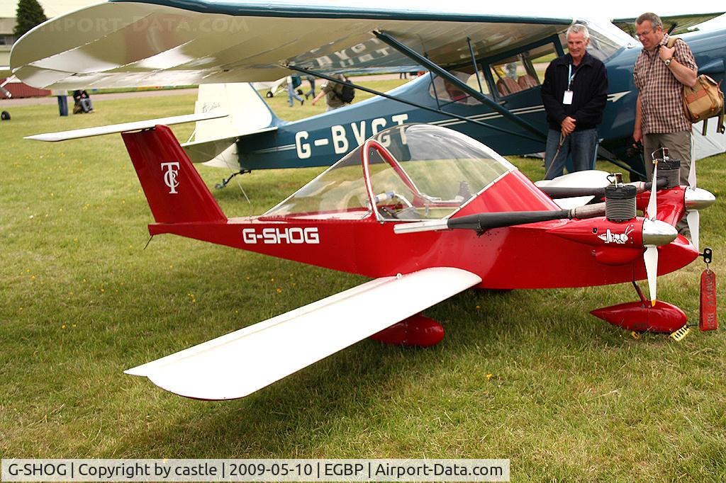 G-SHOG, 1984 Colomban MC-15 Cri-Cri (Cricket) C/N 001, seen here @ Kemble vintage flyin