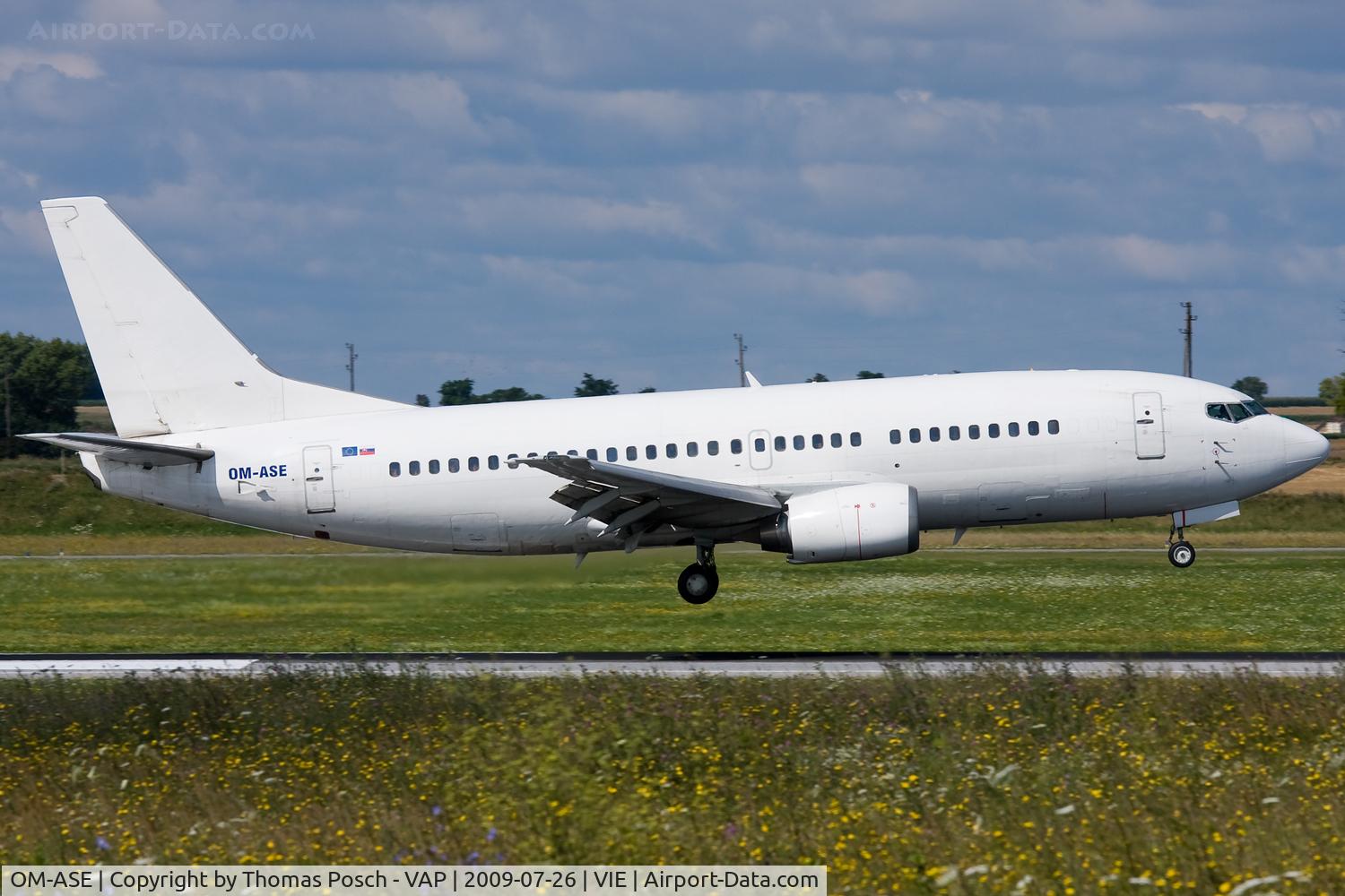 OM-ASE, 1987 Boeing 737-306 C/N 23545, Air Slovakia