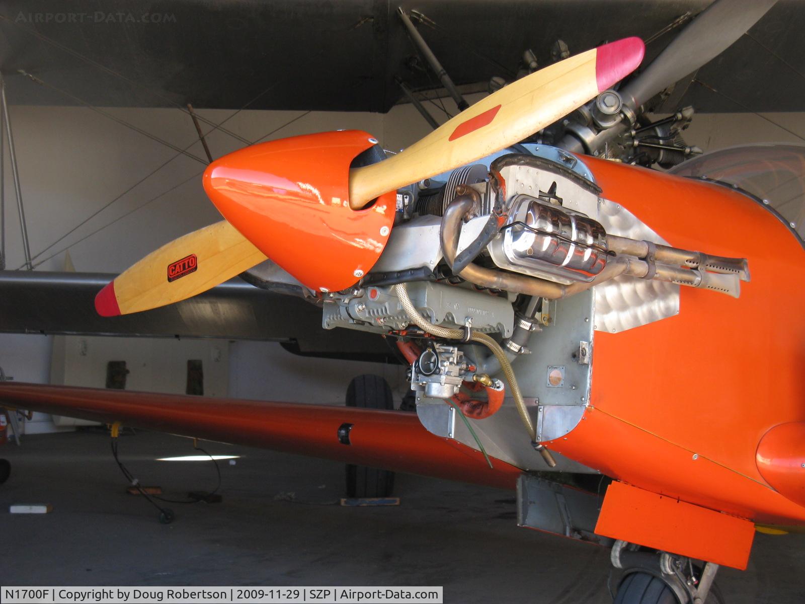 N1700F, 1967 Sportavia-Putzer Fournier RF-4D C/N 4054, 1967 Sportavia-Putzer FOURNIER R.F.4.D motor-glider, Rectimo (VW) 4AR 1200 modified to 1,400 c.c. 40 Hp engine uncowled