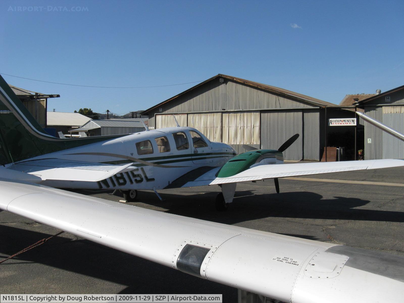 N1815L, 1976 Beech 58P Baron C/N TJ-63, 1976 Beech 58P BARON, two Continental TSIO-520-LB1C 310 Hp each, air from turbosuperchargers pressurizes cabin to 3.6 psi differential