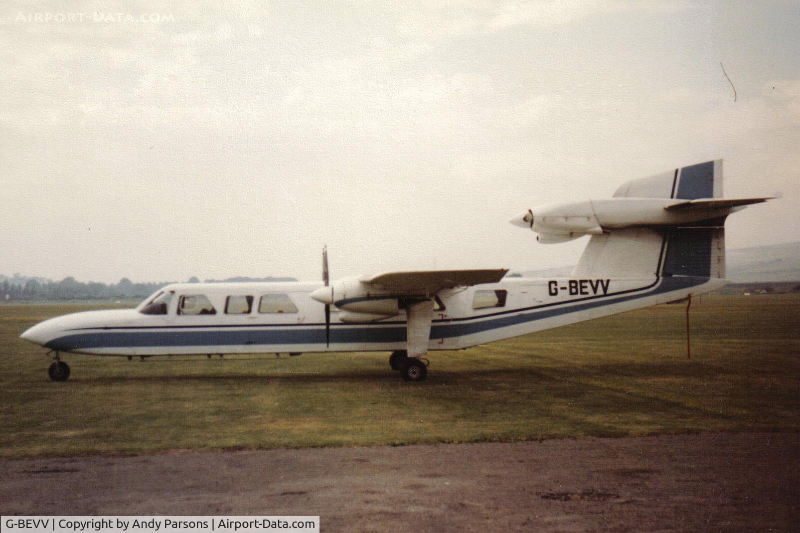 G-BEVV, 1977 Britten-Norman BN-2A Mk.III-2 Trislander C/N 1059, Taken i think at Shoreham in the late 70s