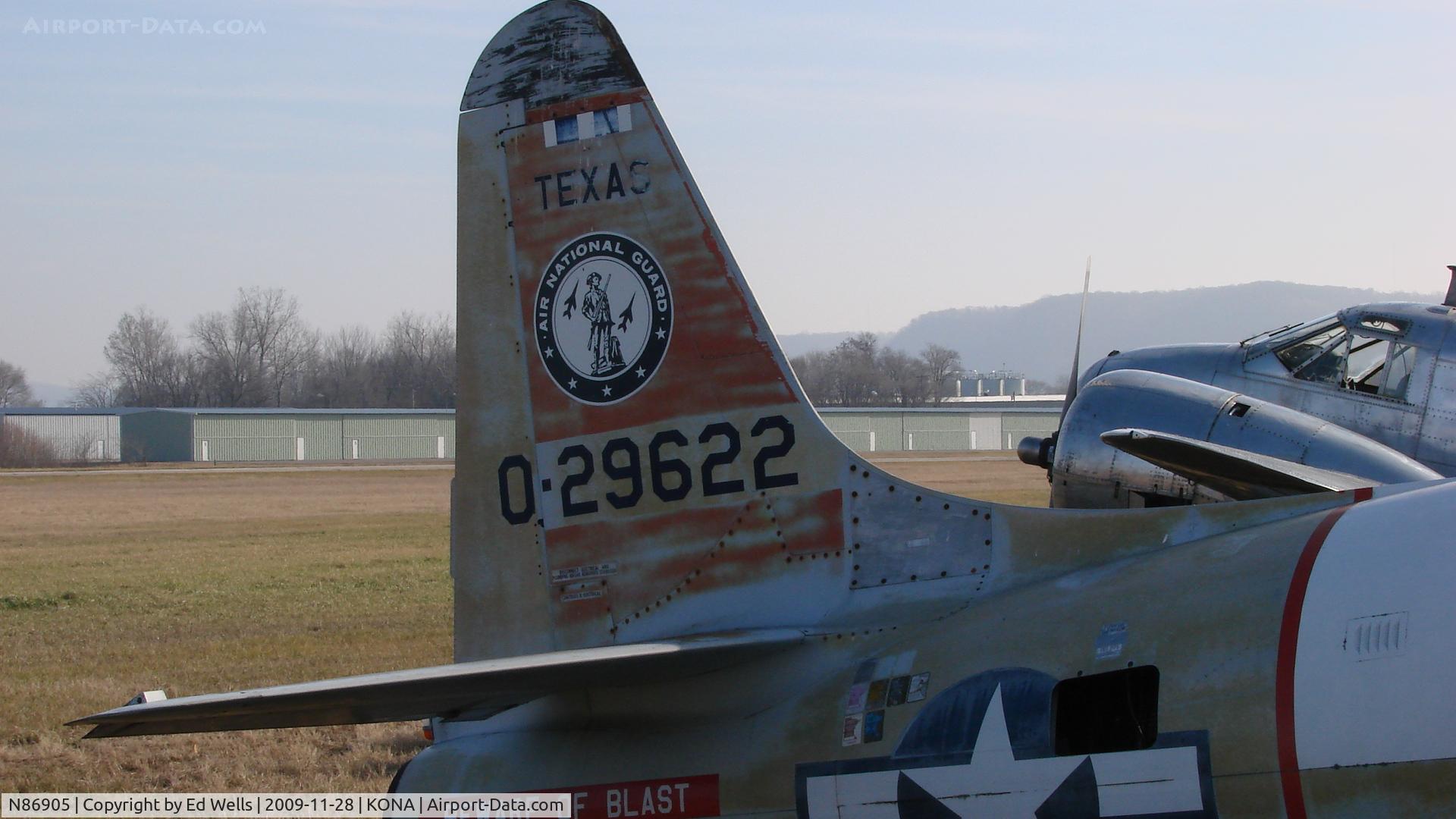N86905, 1952 Lockheed T-33A Shooting Star C/N 580-7807, Rotting away in Winona