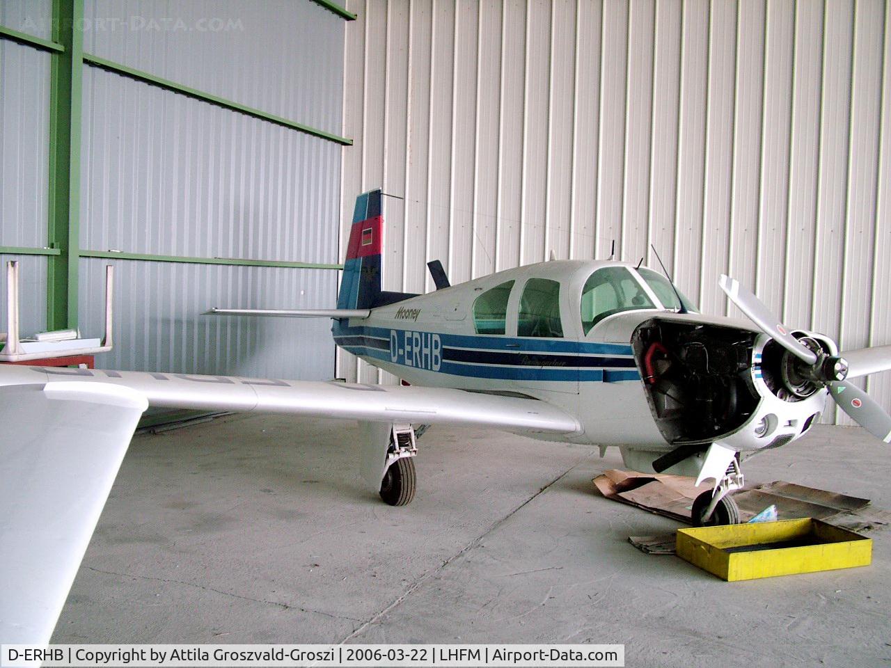 D-ERHB, 1965 Mooney M20E C/N 344, Fertöszentmiklos - Meidl Airport - Hungary