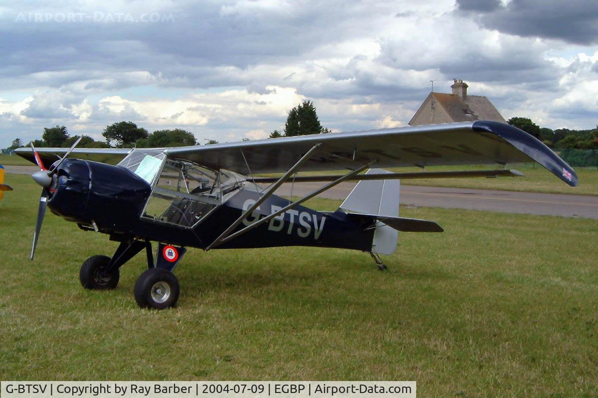 G-BTSV, 1991 Denney Kitfox Mk3 C/N PFA 172-11920, Denney Kitfox Mk.III [PFA 172-11920] Kemble~G 09/07/2004. Seen at the PFA Fly in 2004 Kemble UK.