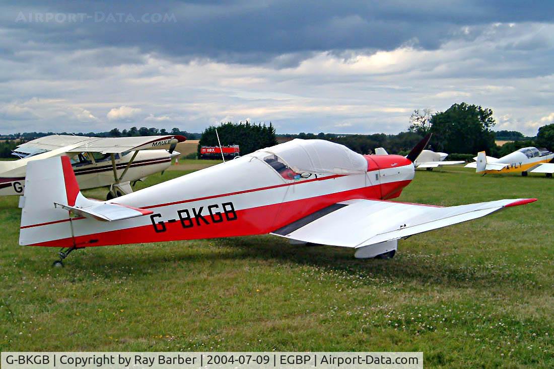 G-BKGB, 1964 Jodel D-120 Paris-Nice C/N 267, Jodel D.120 Paris-Nice [267] Kemble~G 09/07/2004. Seen at the PFA Fly in 2004 Kemble UK.