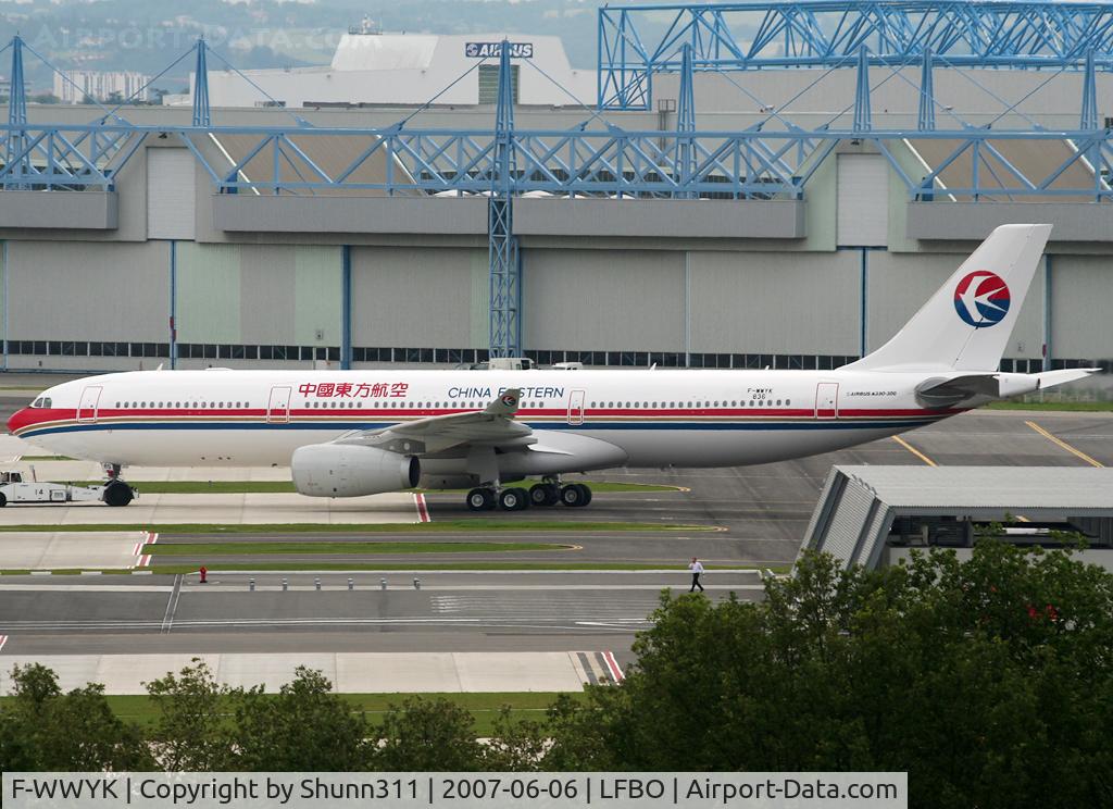 F-WWYK, 2007 Airbus A330-343X C/N 836, C/n 836 - To be B-6085