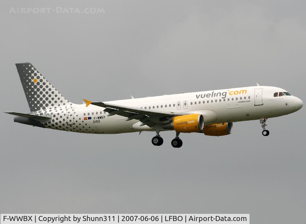 F-WWBX, 2007 Airbus A320-214 C/N 3152, C/n 3152 - To be EC-KEZ