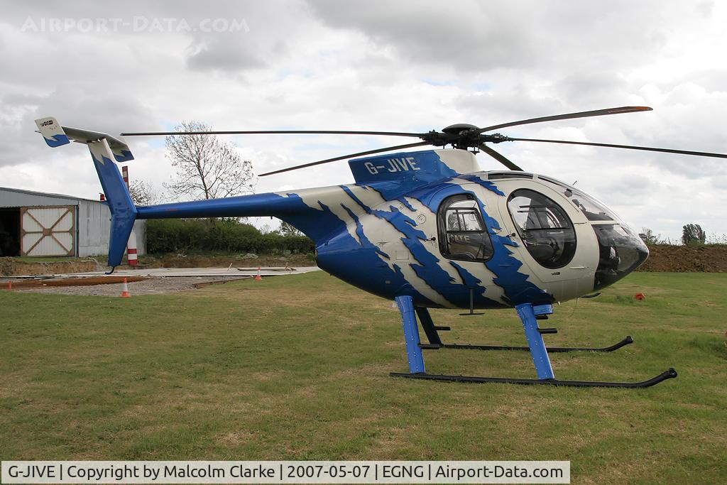 G-JIVE, 1991 McDonnell Douglas MD-500E (369E) C/N 0486E, MD Helicopters MD-500E (369E) at Bagby Airfield's May Fly-In in 2007.
