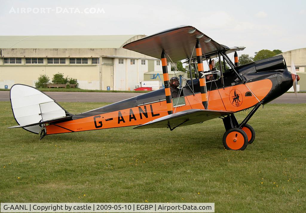 G-AANL, 1929 De Havilland DH.60M Moth C/N 1446, seen here @ Kemble vintage flyin