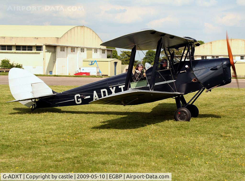 G-ADXT, 1935 De Havilland DH-82A Tiger Moth II C/N 3436, seen here @ Kemble vintage flyin