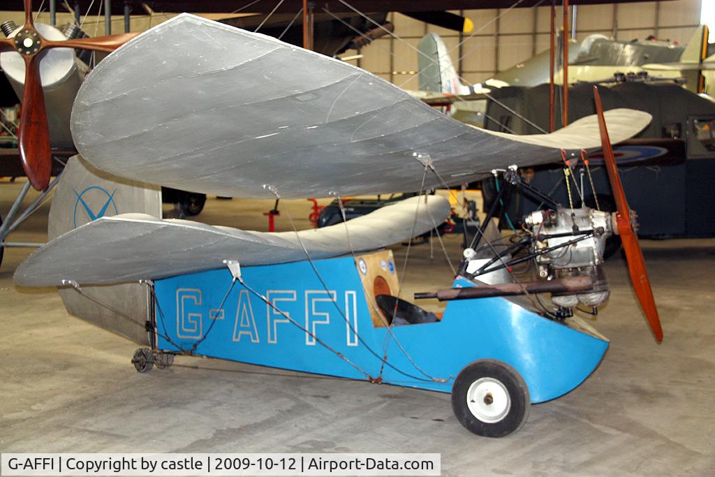 G-AFFI, Mignet HM.14 Pou-du-Ciel C/N BAPC74, seen @ Elvington