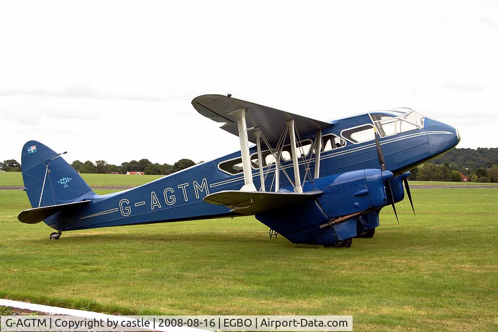 G-AGTM, 1944 De Havilland DH-89A Dominie/Dragon Rapide C/N 6746, seen @ Wloverhampton