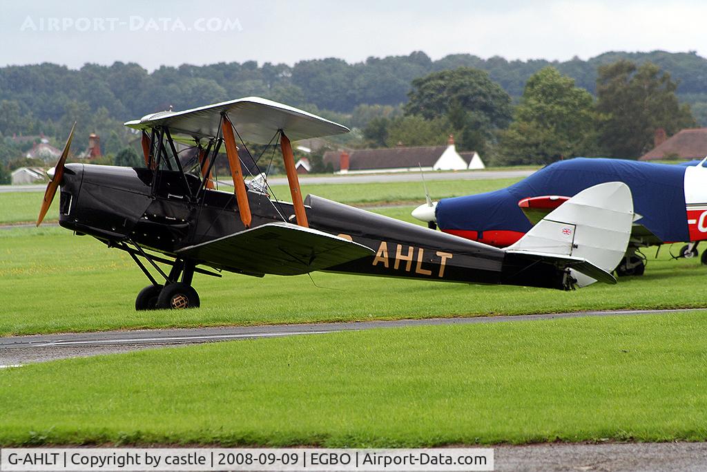 G-AHLT, 1939 De Havilland DH-82A Tiger Moth II C/N 82247, seen @ Wloverhampton