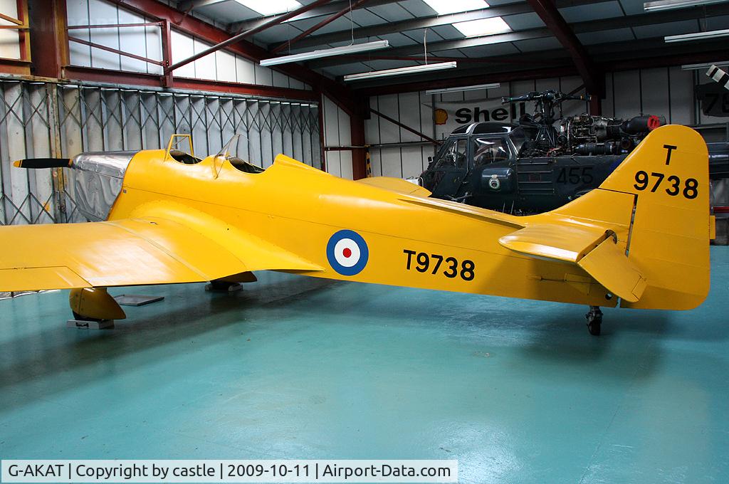 G-AKAT, 1940 Miles M14A Hawk Trainer 3 C/N 2005, seen @ Breighton