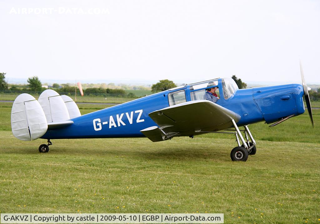 G-AKVZ, 1945 Miles M38 Messenger 4B C/N 6352, seen @ Kemble vintage flyin