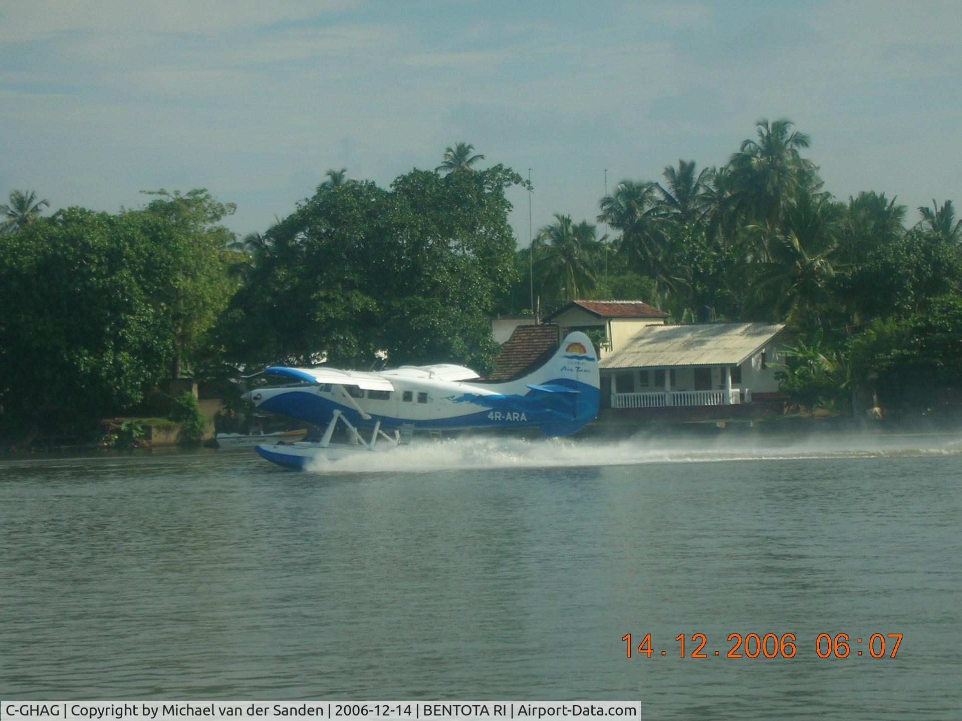 C-GHAG, 1957 De Havilland Canada DHC-3 Turbo Otter C/N 214, 4R-ARA, Lankan Air Taxi from 2004 to 06.2007, then shipped to Vancouver