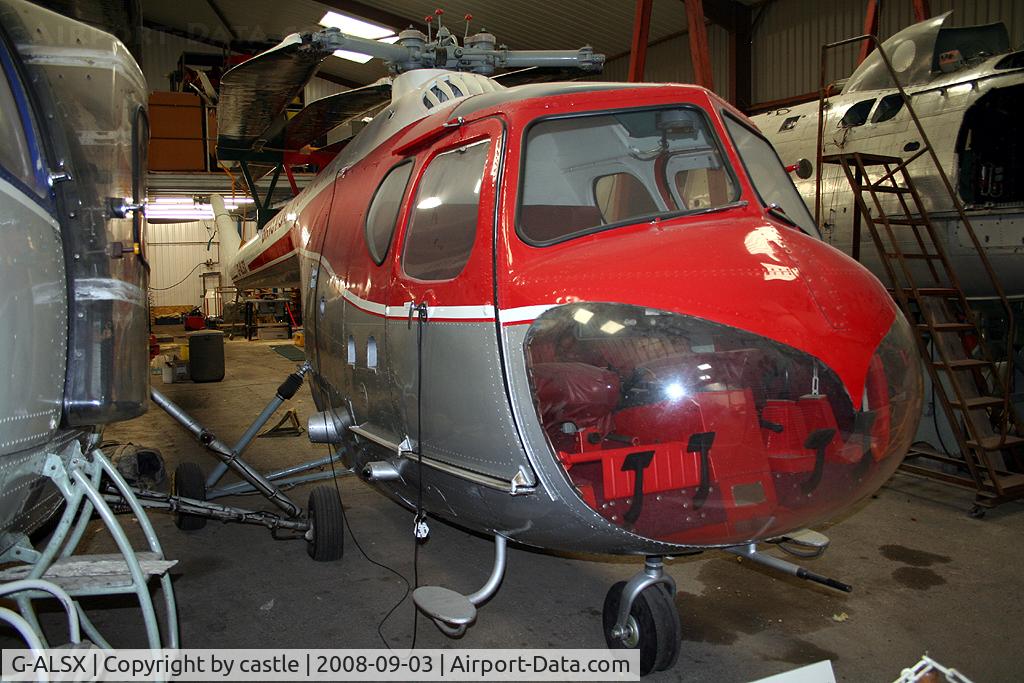 G-ALSX, Bristol 171 Sycamore Mk.3 C/N 12892, seen @ Weston-Super-mere
