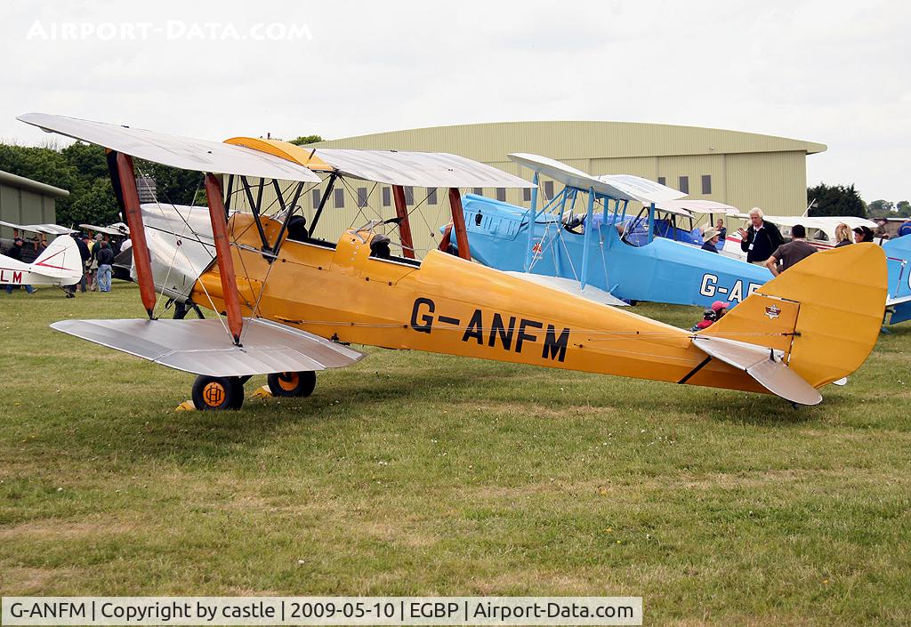 G-ANFM, 1941 De Havilland DH-82A Tiger Moth II C/N 83604, seen @ Kemble vintage flyin