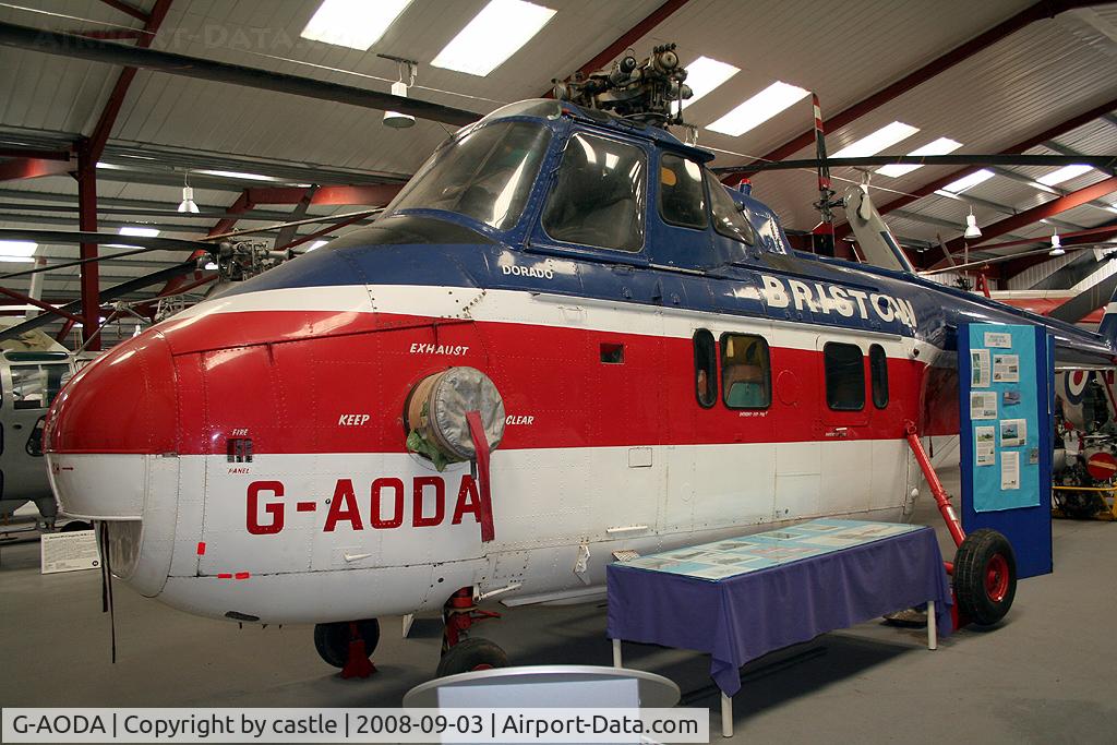 G-AODA, 1955 Westland S.55 Series 3 Whirlwind C/N WA113, seen @ Weston-Super-mere
