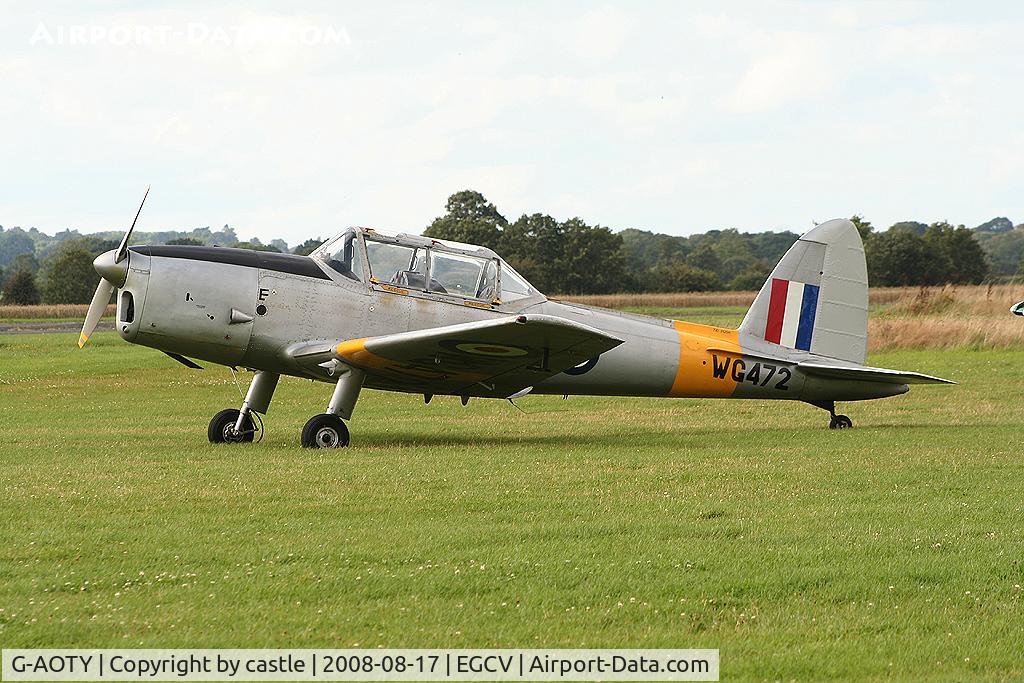 G-AOTY, 1951 De Havilland DHC-1 Chipmunk 22A C/N C1/0522, seen @ Sleap