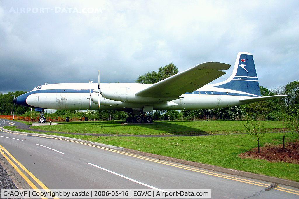 G-AOVF, 1958 Bristol 175 Britannia 312F C/N 13237, seen @ Cosford