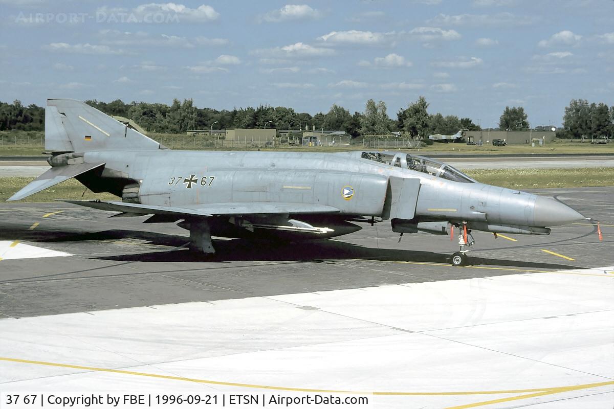 37 67, 1972 McDonnell Douglas F-4F Phantom II C/N 4512, static display during the 30th anniversary of JG74
