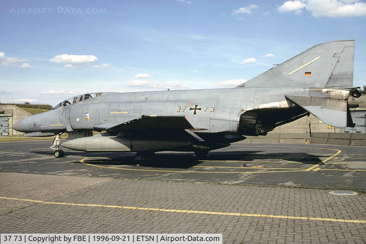 37 73, 1972 McDonnell Douglas F-4F Phantom II C/N 4529, JG74 Phantom at Fliegerhorst Neuburg