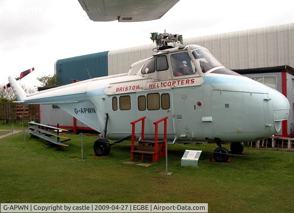 G-APWN, 1959 Westland S.55 Whirlwind Series 3 C/N WA298, seen @ Coventry