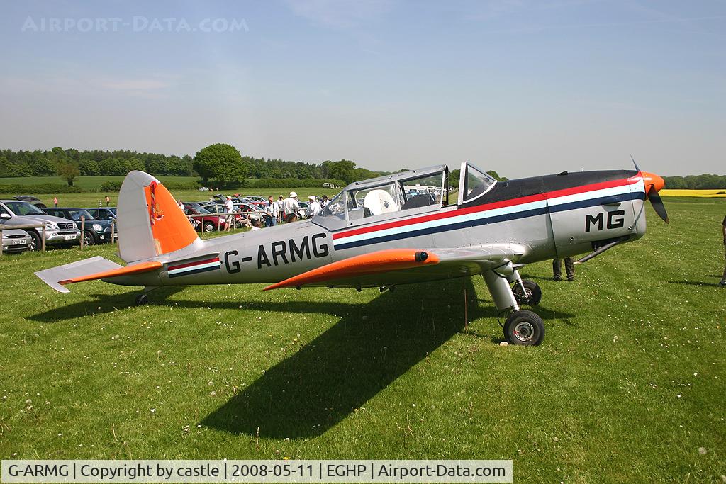 G-ARMG, 1952 De Havilland DHC-1 Chipmunk T.10 C/N C1/0575, seen @ Popham