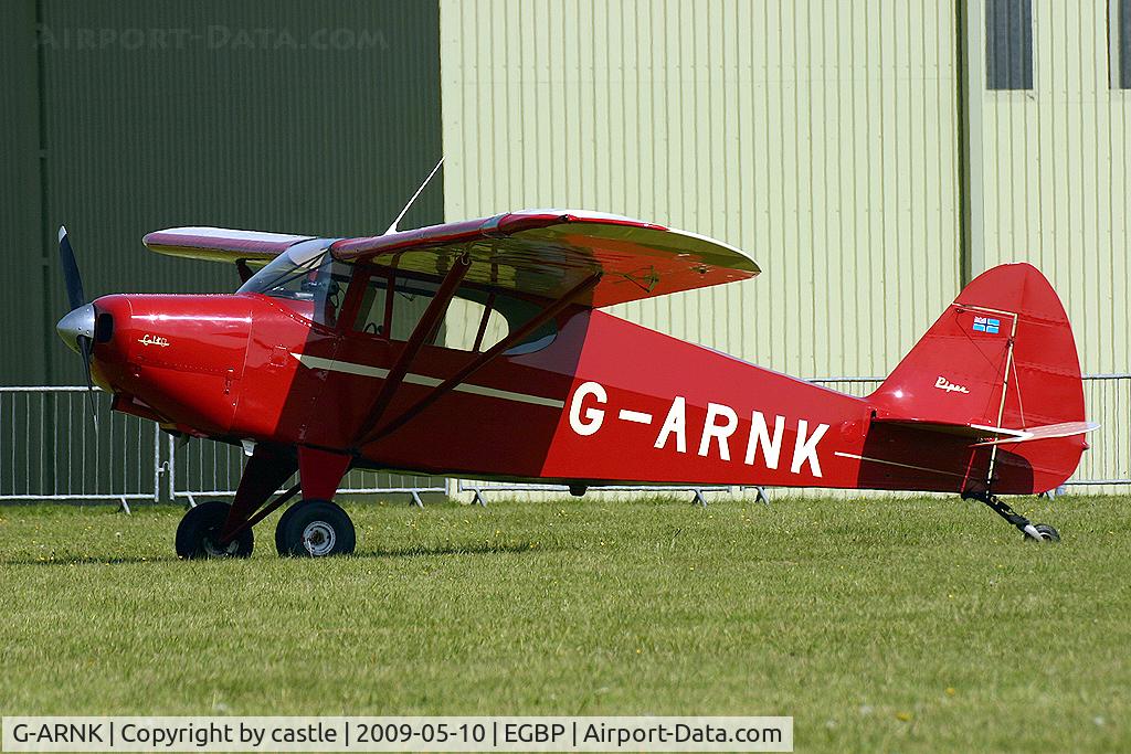 G-ARNK, 1961 Piper PA-22-108 Colt Colt C/N 22-8622, seen @ Kemble vintage flyin