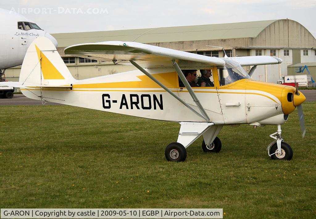 G-ARON, 1961 Piper PA-22-108 Colt Colt C/N 22-8822, seen @ Kemble vintage flyin