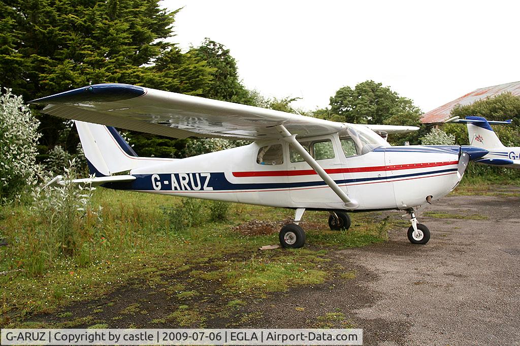 G-ARUZ, 1961 Cessna 175C Skylark C/N 17557080, seen @ Bodmin