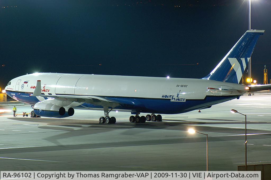 RA-96102, 1997 Ilyushin Il-96-400T C/N 97693201002, Polet Flight Ilyushin 96