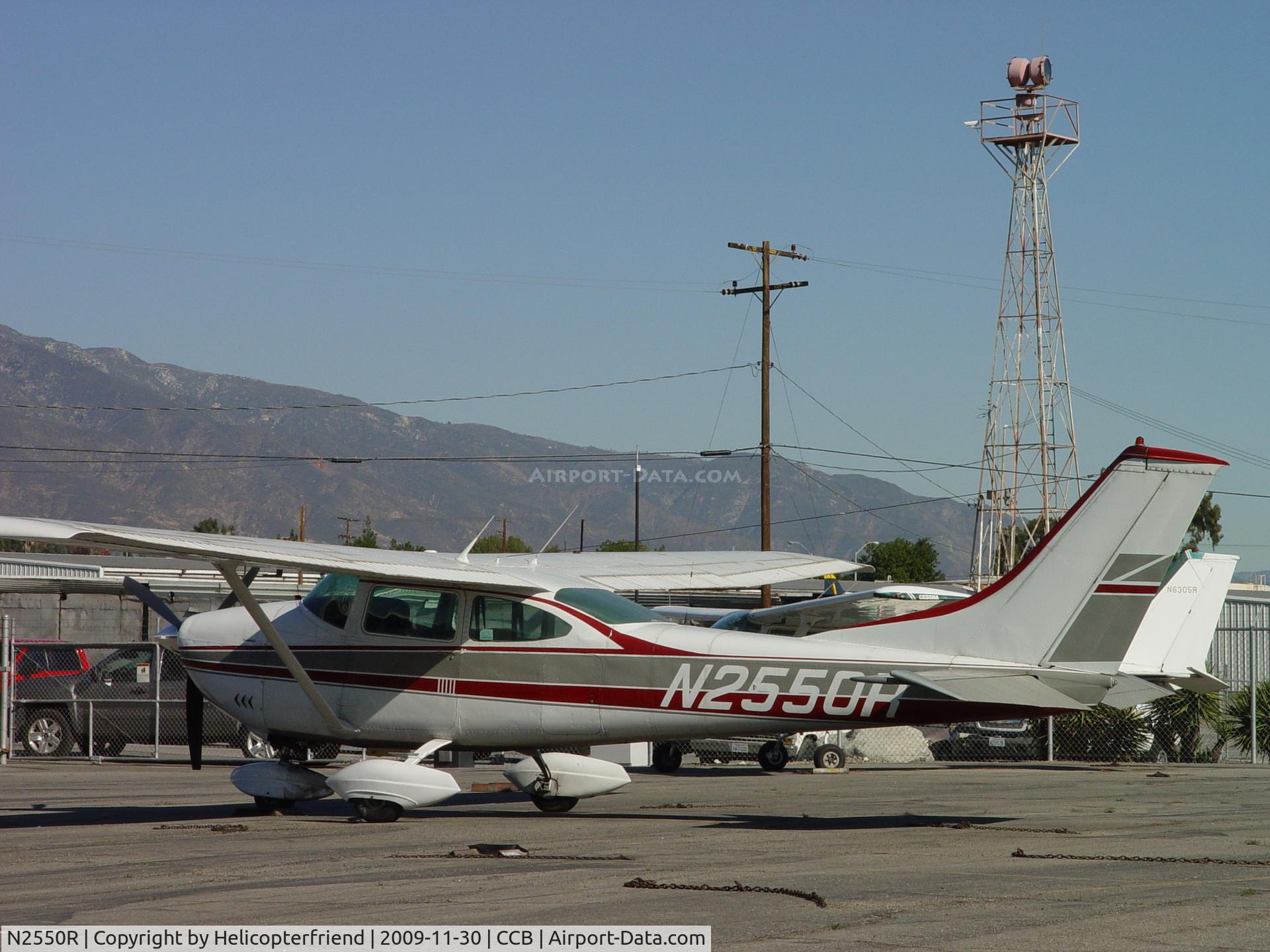 N2550R, 1967 Cessna 182K Skylane C/N 18258250, Parked at Foothill Aircraft Sales an Service