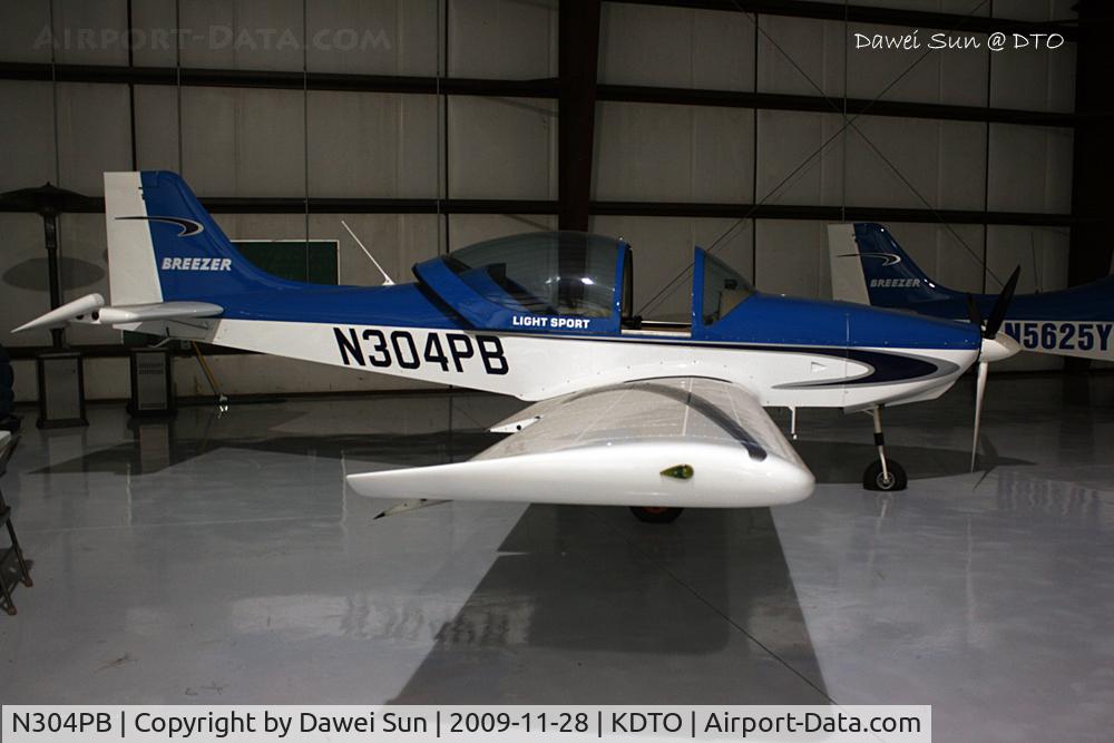 N304PB, 2008 Breezer Light Sport Aircraft C/N 006LSA, denton