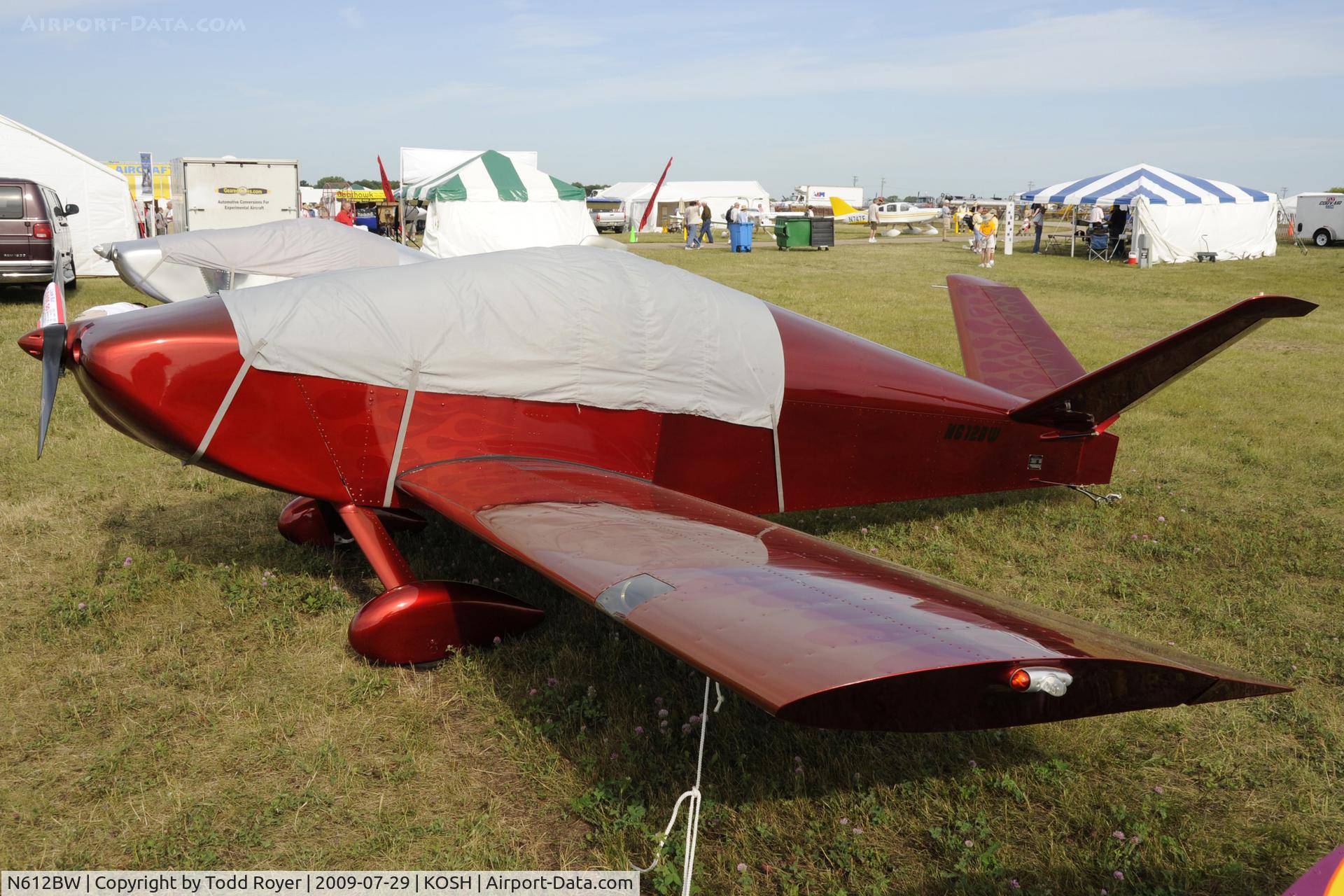 N612BW, 2006 Sonex Waiex C/N W0024, 2009 Oshkosh EAA fly-in