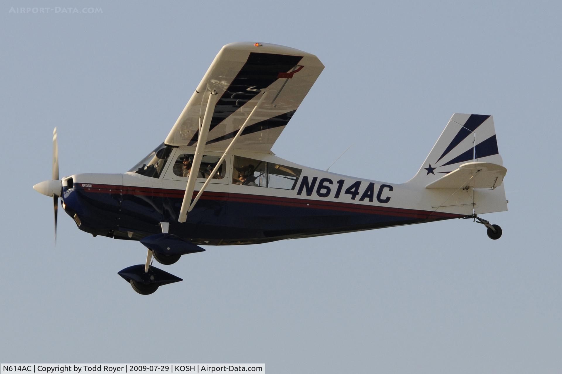 N614AC, 2001 American Champion 7GCAA Citabria C/N 454-2001, 2009 Oshkosh EAA fly-in