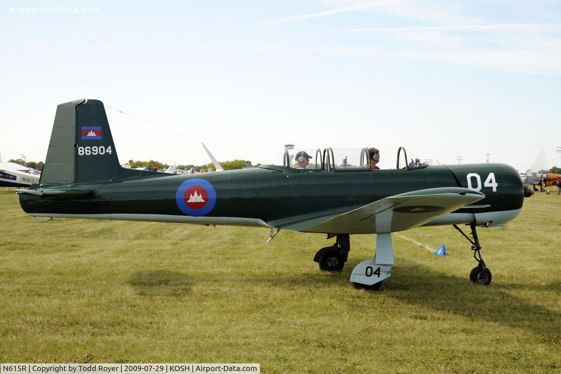 N615R, 1964 Nanchang CJ-6A C/N 1032015, 2009 Oshkosh EAA fly-in