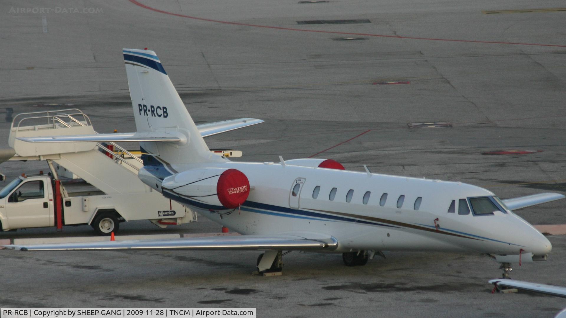 PR-RCB, 2006 Cessna 680 Citation Sovereign C/N 680-0090, park at the ramp