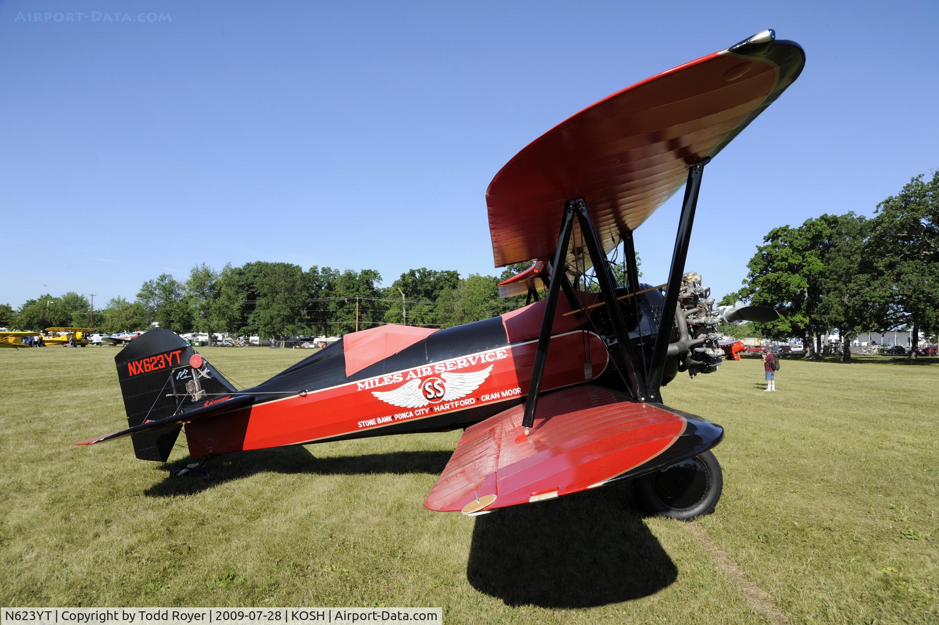 N623YT, 2004 Stearman 4-E Junior Speedmail C/N 623, 2009 Oshkosh EAA fly-in