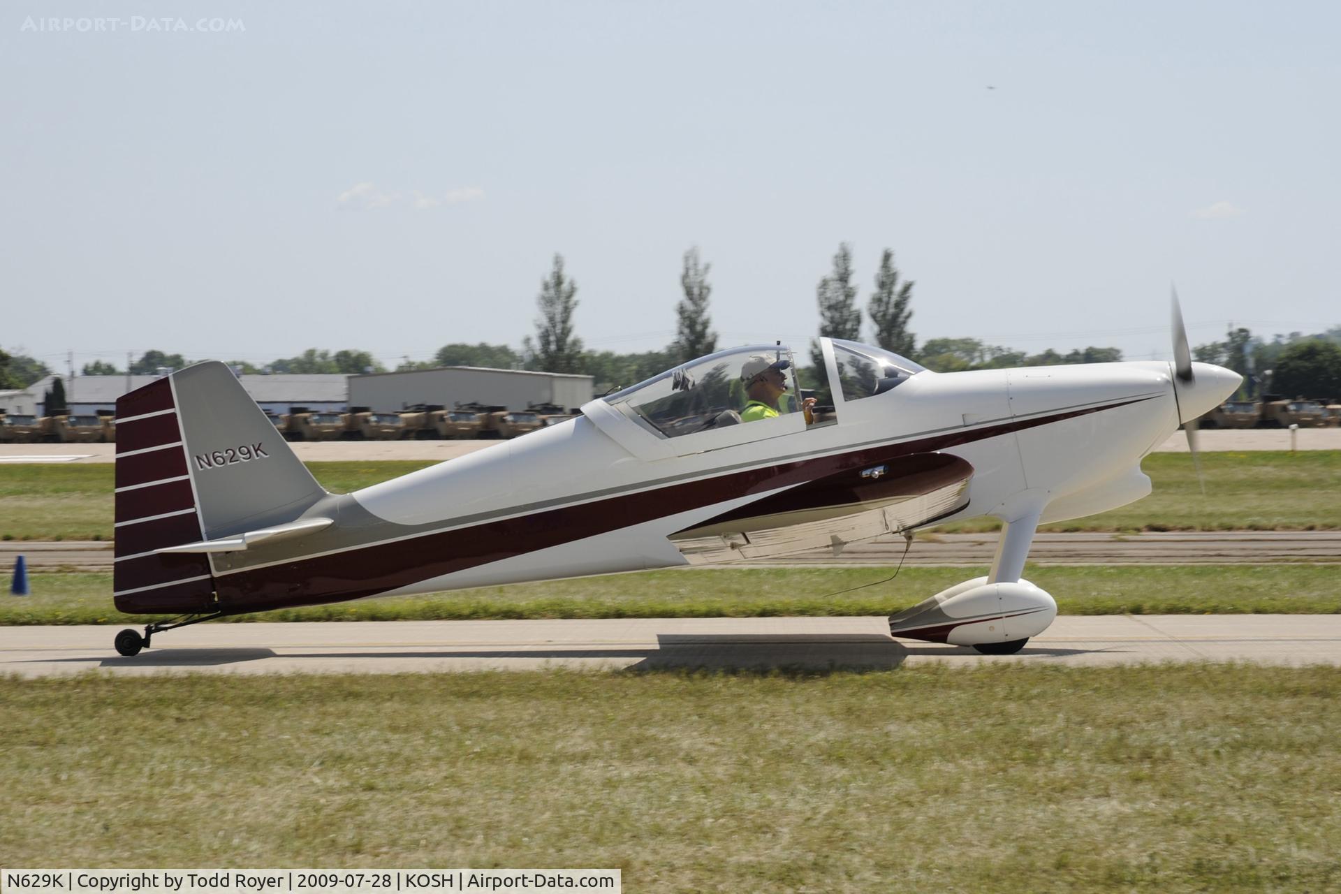 N629K, 2002 Vans RV-6 C/N 23917, 2009 Oshkosh EAA fly-in