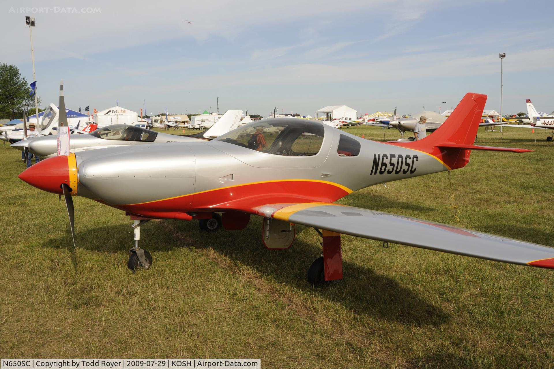N650SC, 2005 Lancair Legacy C/N L2K-216, EAA AIRVENTURE 2009