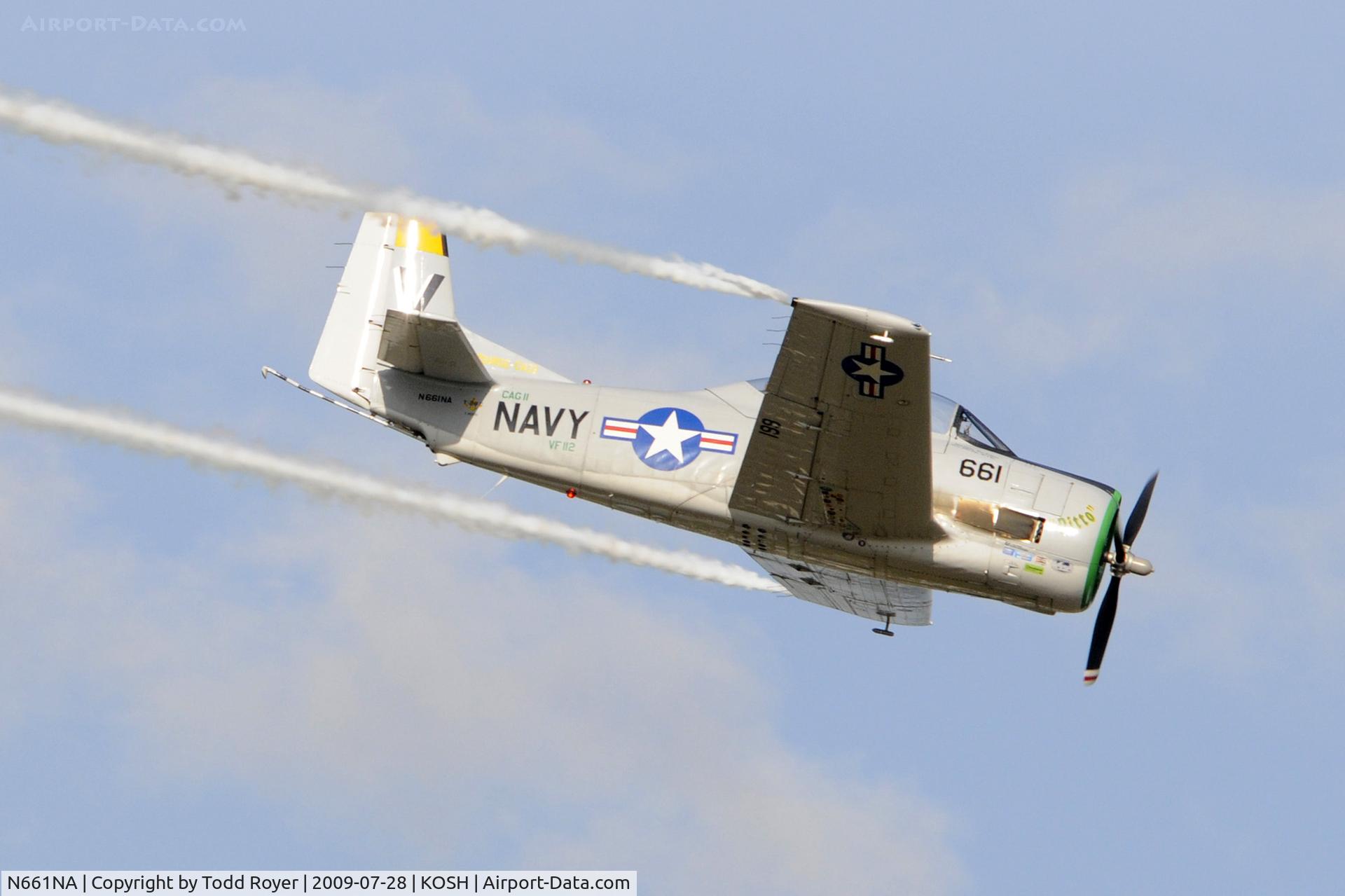 N661NA, 1957 North American T-28C Trojan Trojan C/N 226-238 (140661), EAA AIRVENTURE 2009