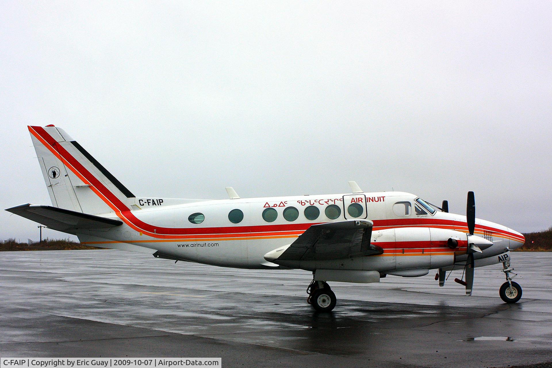 C-FAIP, 1974 Beech A100 King Air C/N B-193, Last trip to Schefferville